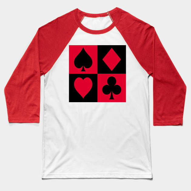 Love Gambling Baseball T-Shirt by PREMIUMSHOP